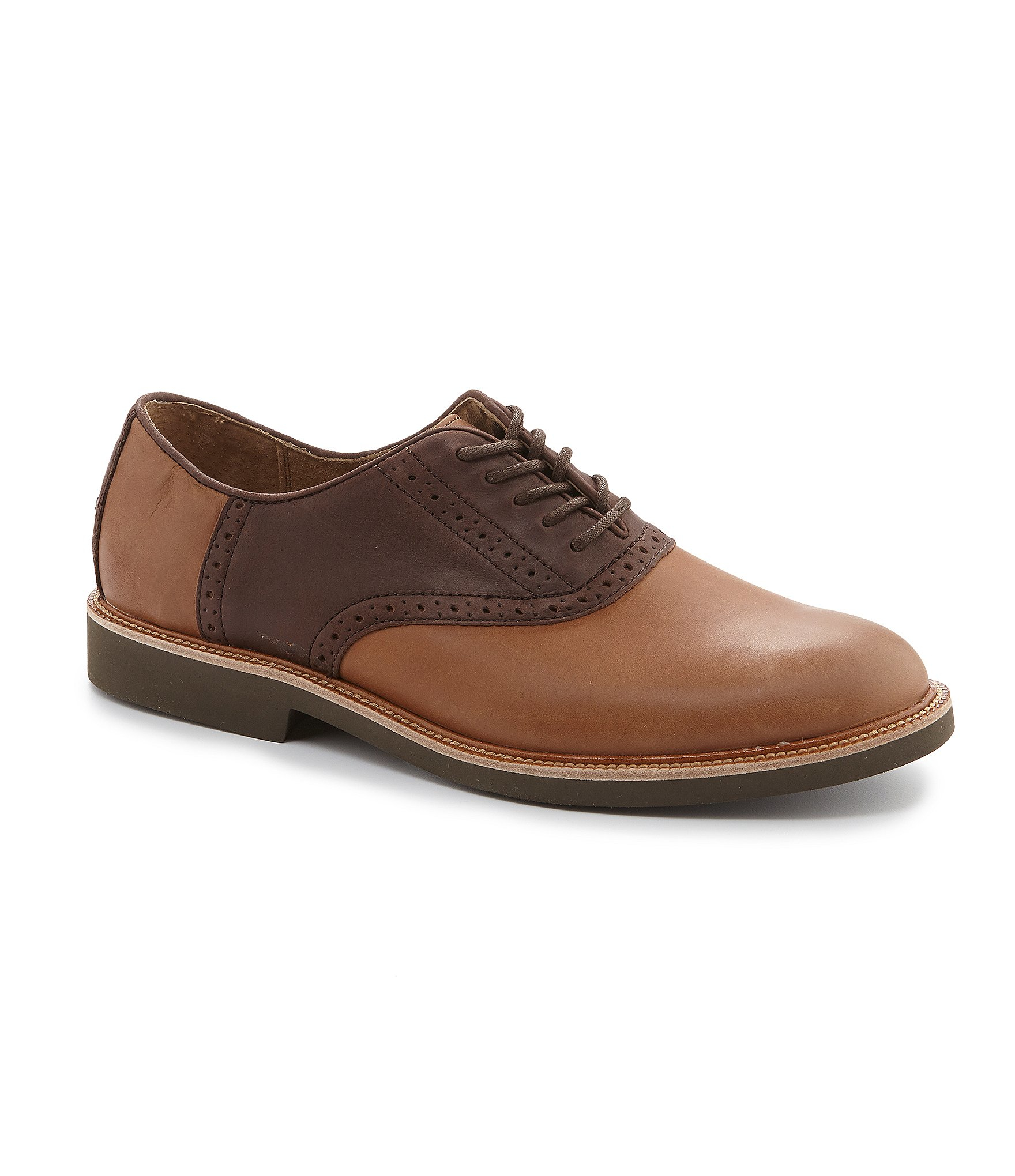 Lyst Polo Ralph Lauren Torrington Saddle Oxfords in Brown for Men